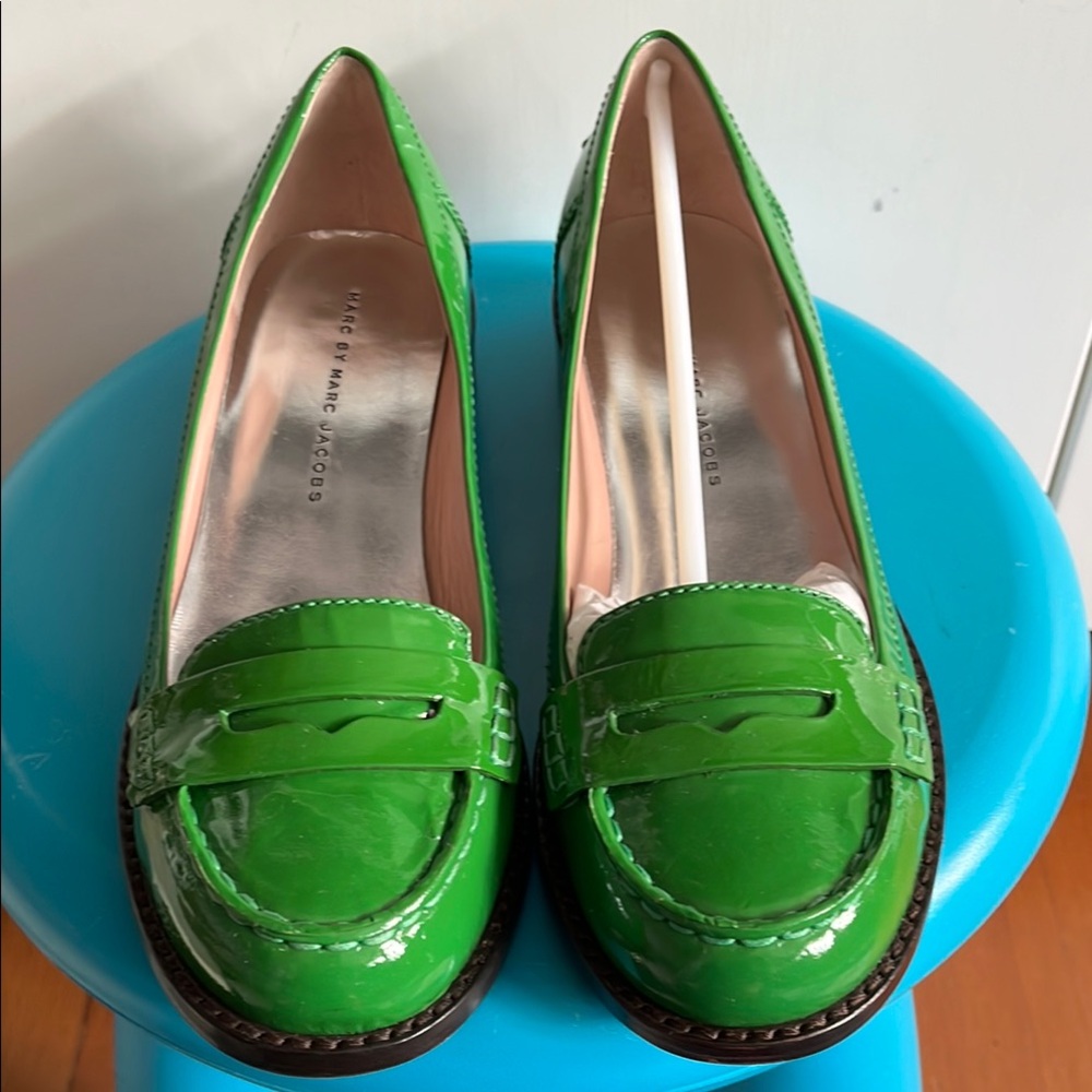 Marc Jacobs Green Loafers for Women